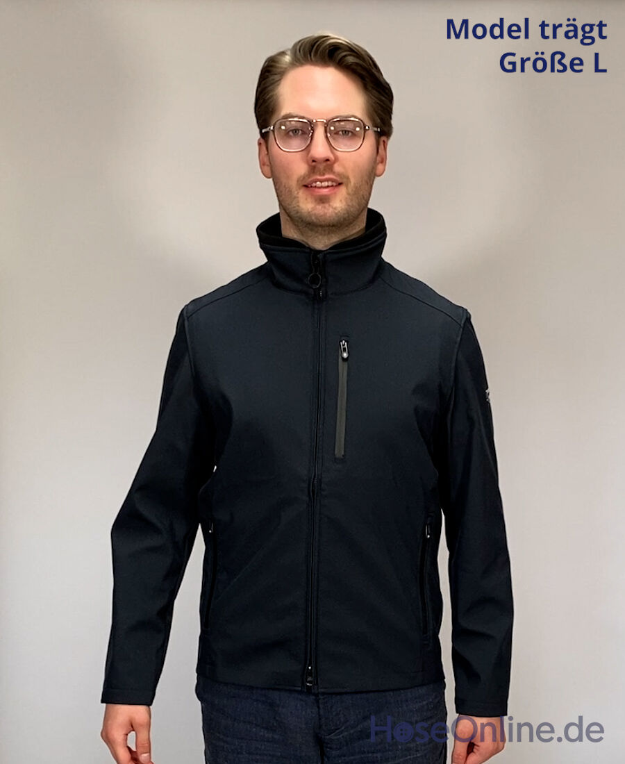 Wellensteyn Alpinus Herren Softshell Jacke darknavy