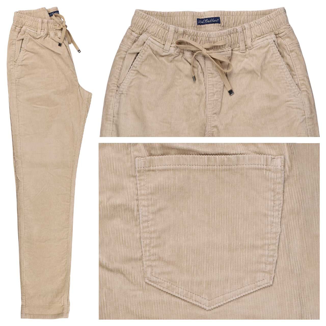 Red Button Tessy Jogpants Cordhose pebble