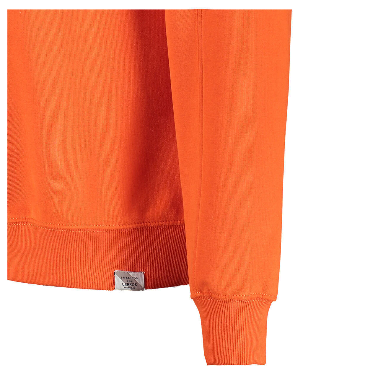 Lerros Sweatshirt für Herren in Orange, FarbNr.: 335