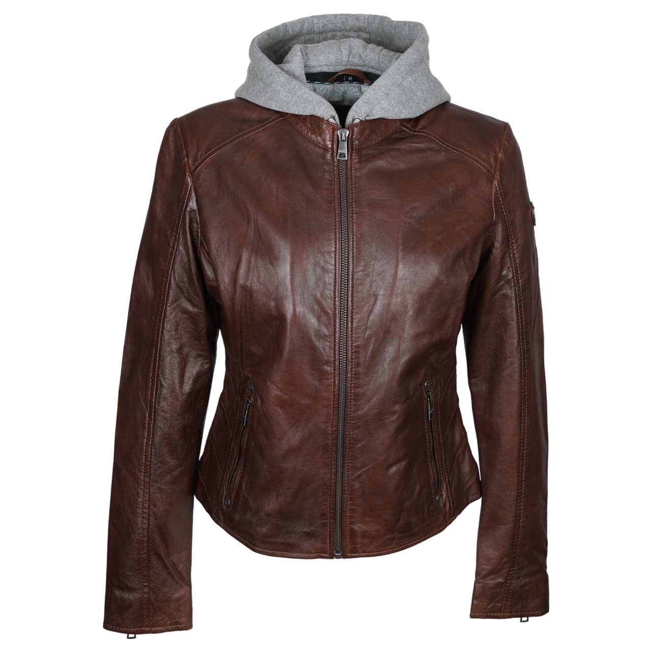 Mauritius Damen Lederjacke Alva chestnut