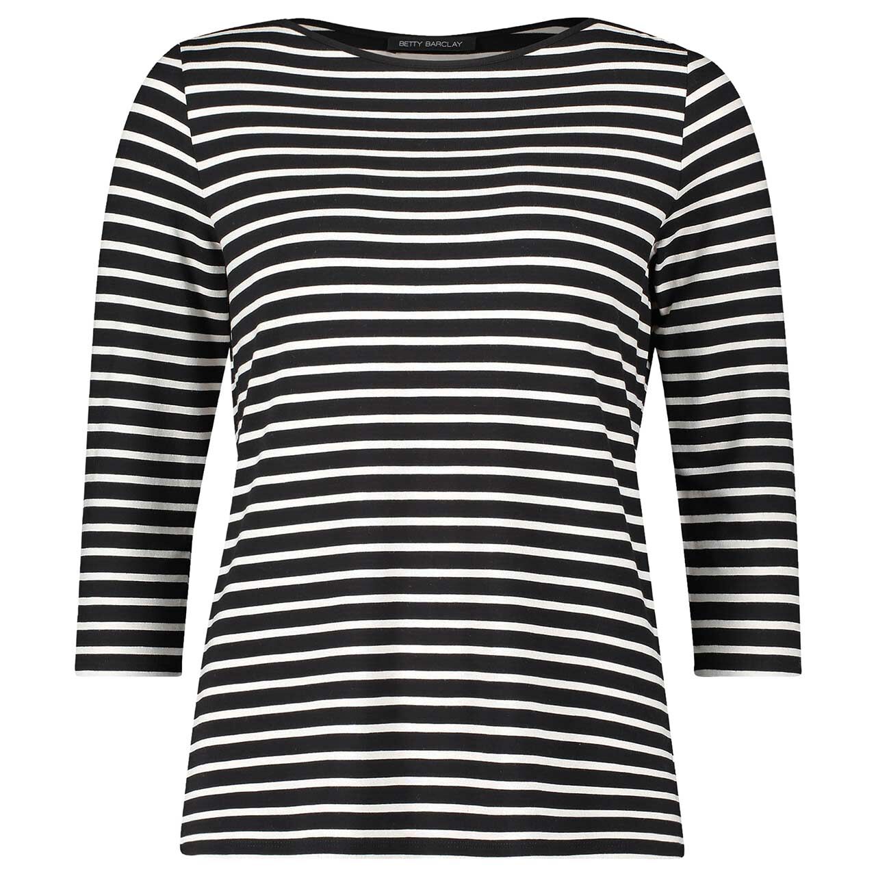 Betty Barclay Damen 3/4 Arm Shirt black stripes
