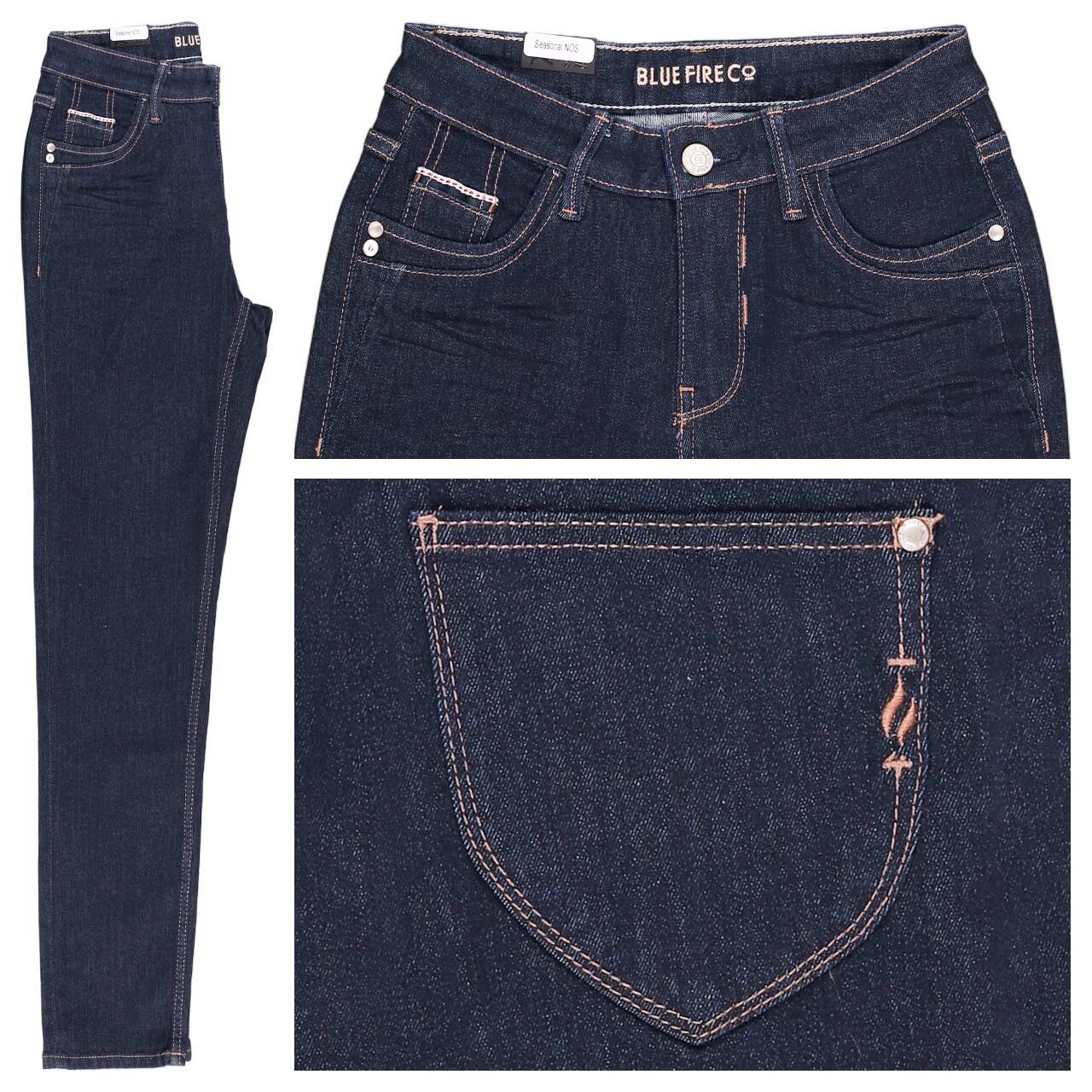 Blue Fire Nancy Jeans rinse dark blue