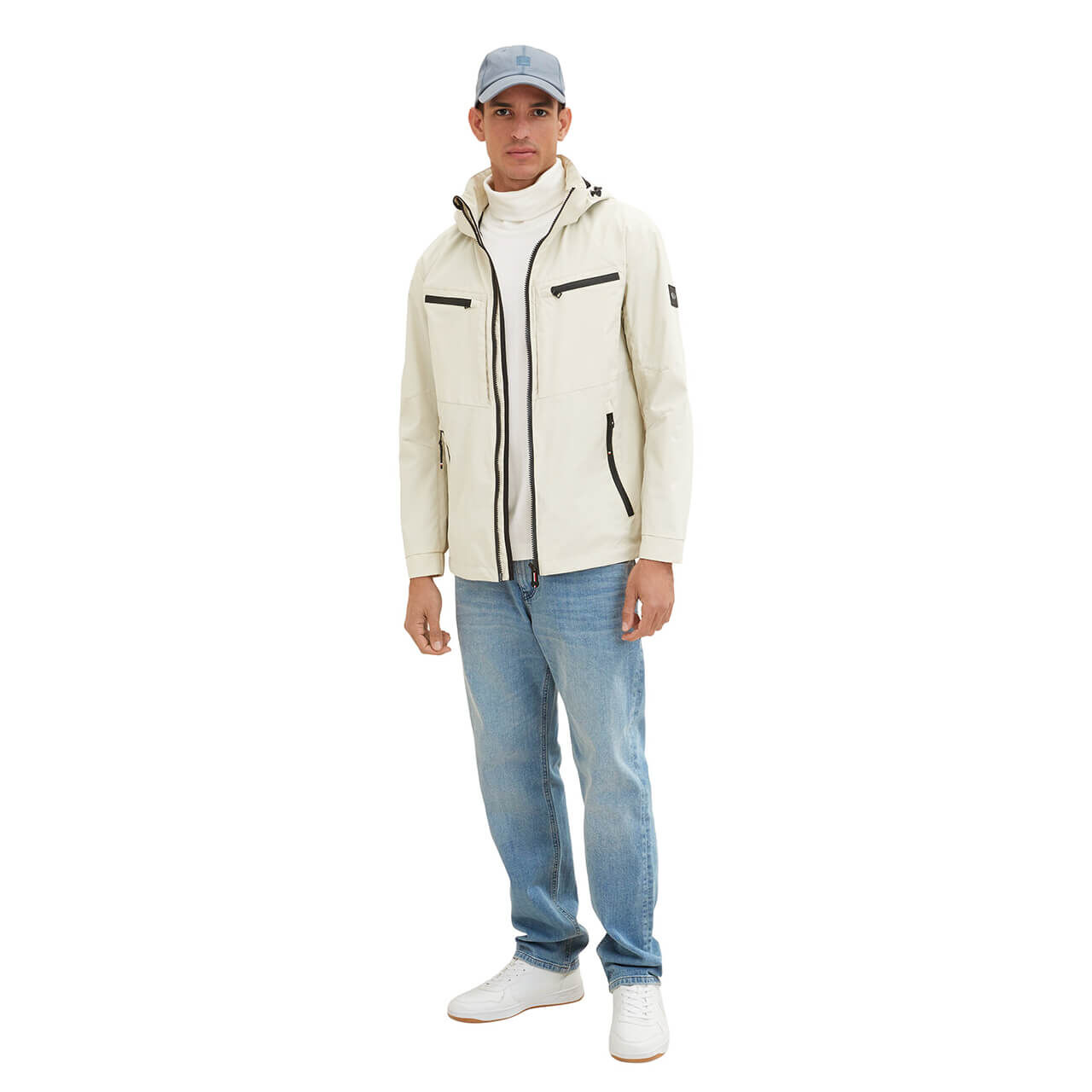 Tom Tailor Herren Jacke beige alfalfa