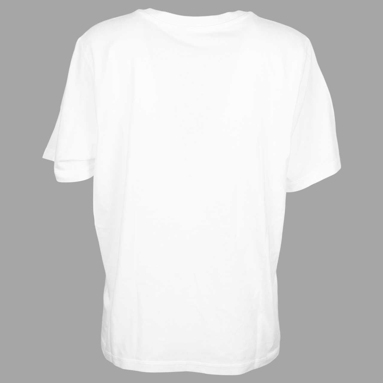 s.Oliver Damen T-Shirt in Weiß mit Print, Rückansicht