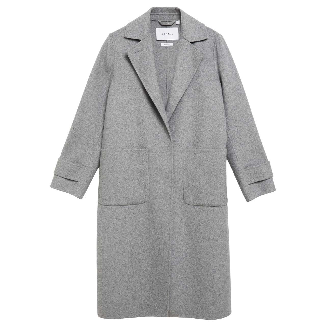 Comma Damen Mantel grey melange
