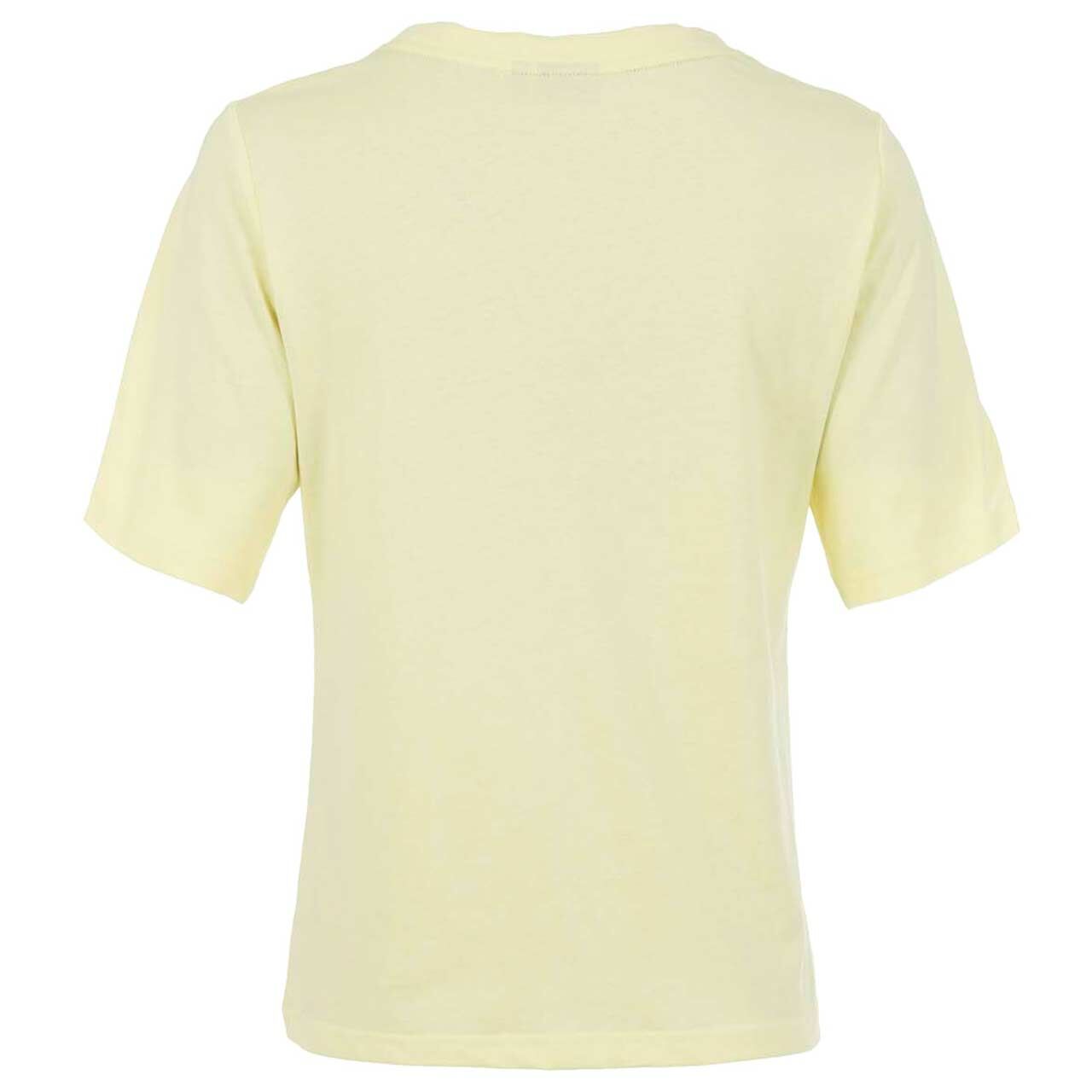 Damen T-Shirt von Soquesto in Hellgelb, Rückansicht