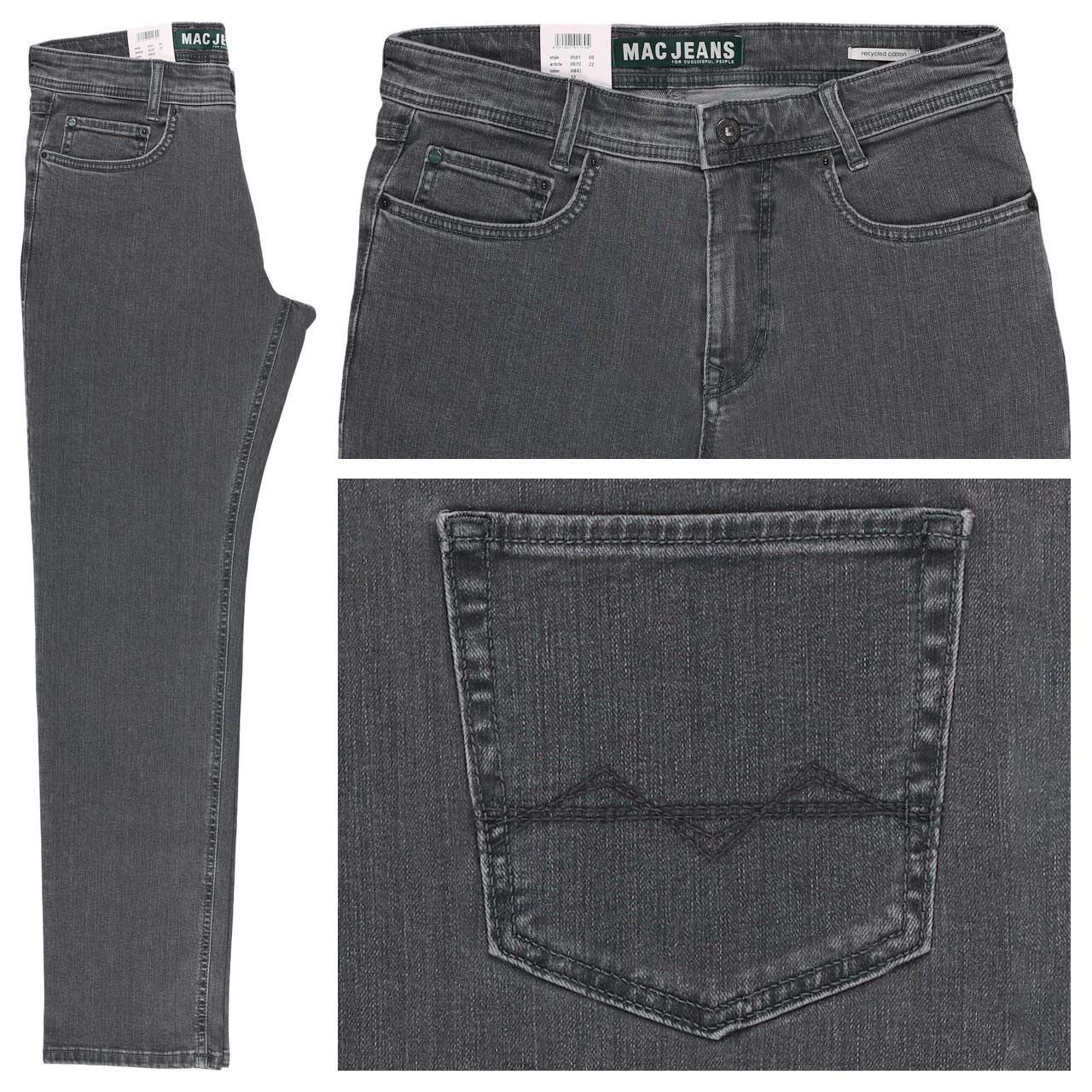MAC Arne Jeans grey wash