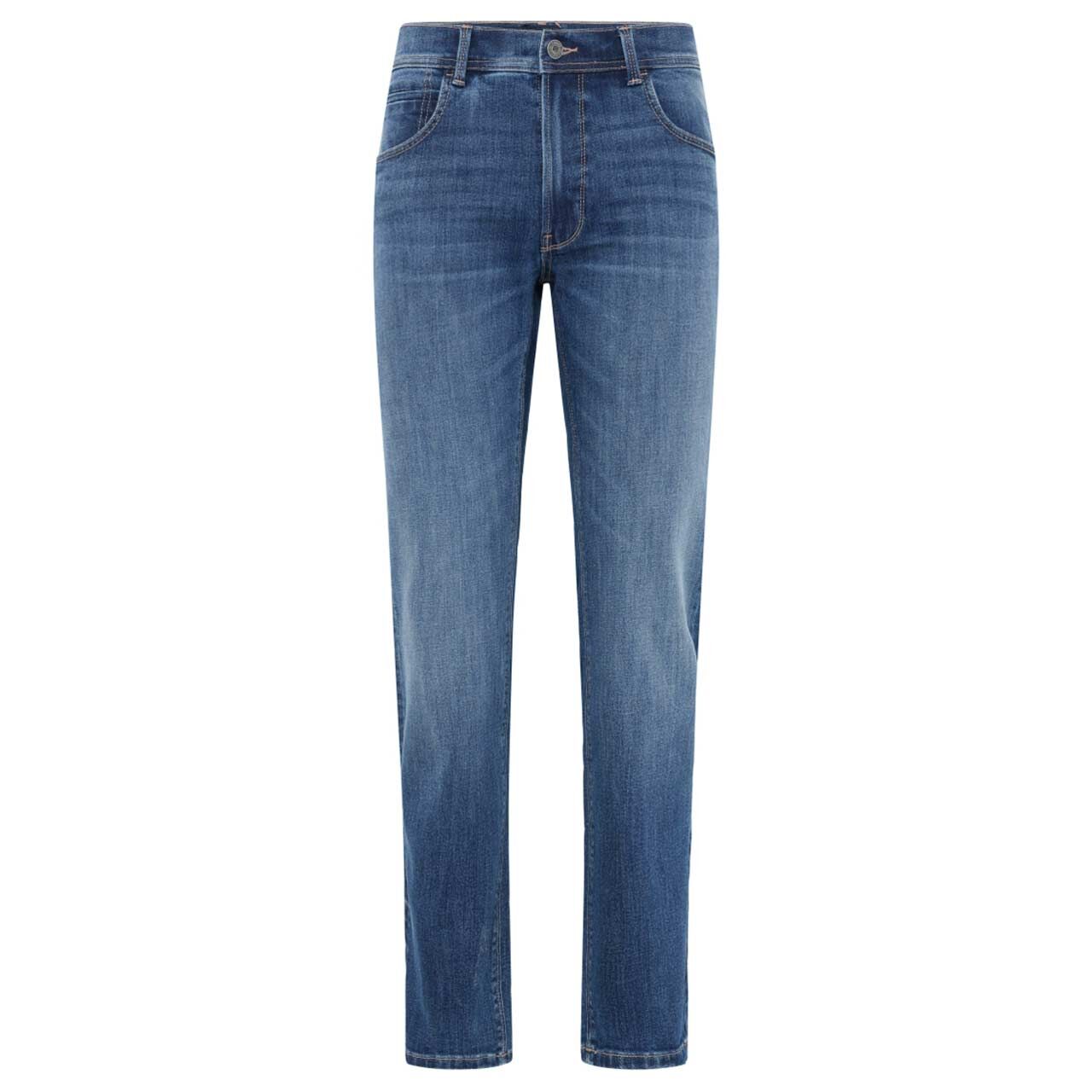 Stretch Herrenjeans Rando Megaflex in Blau  verwaschen von Pioneer, Vorderansicht
