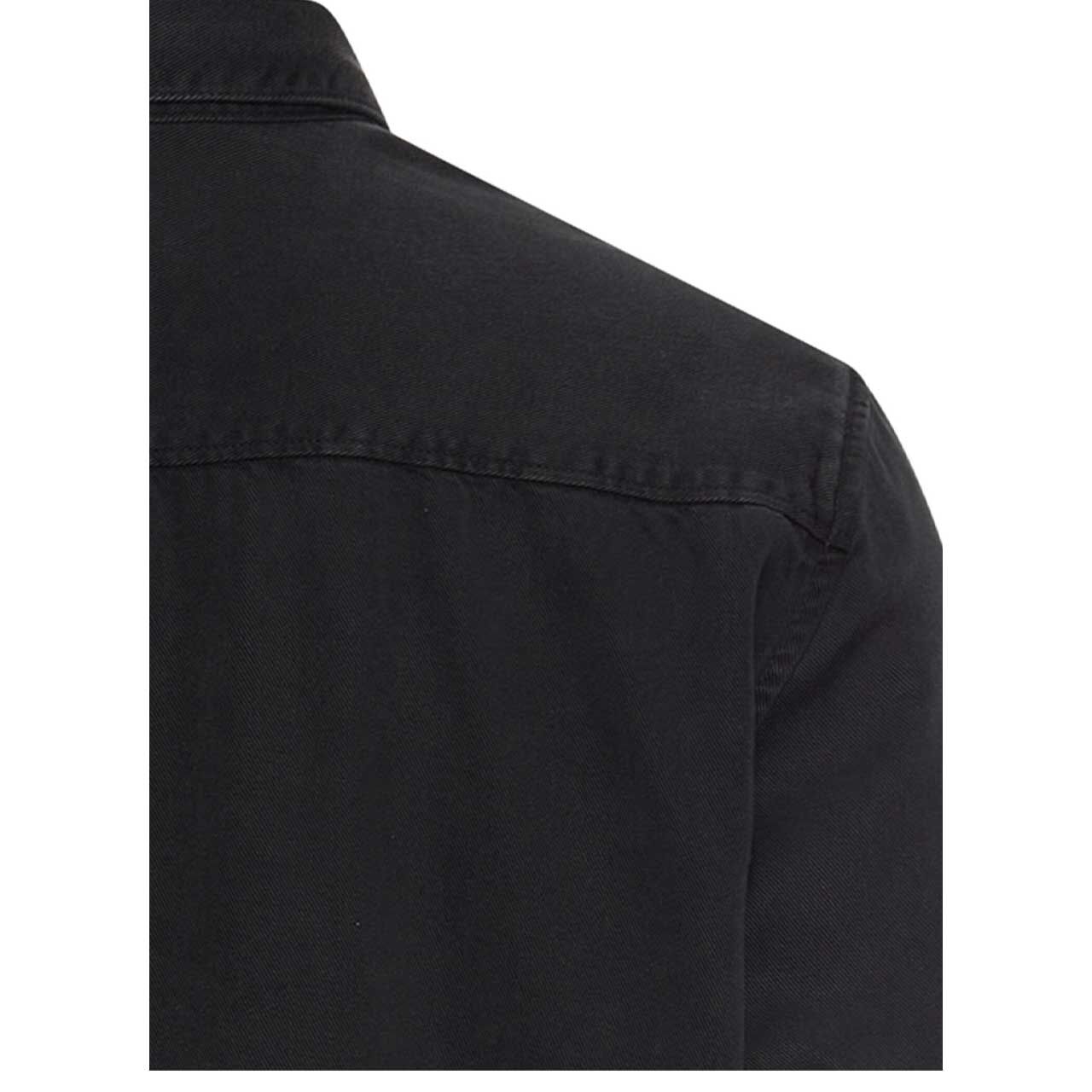 Herren Langarm Hemd von Camel active in der Farbe Dunkelgrau, Detailansicht hinten