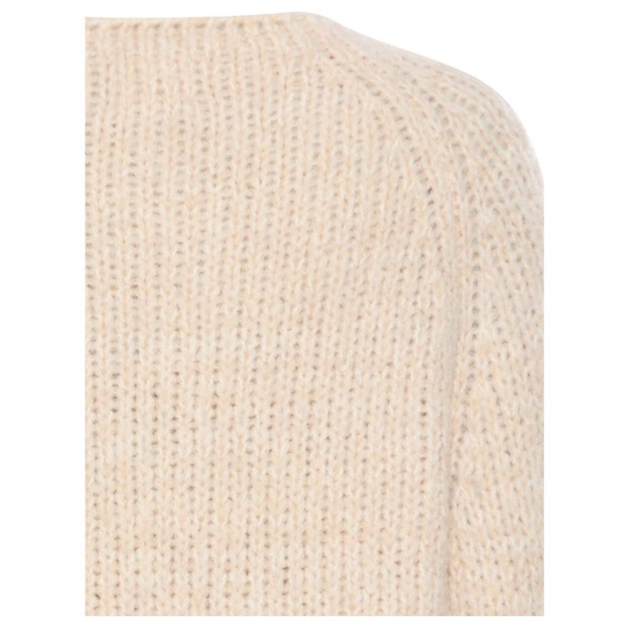 Damen Pullover von Camel active in Hellbeige, detaillierte Rückansicht