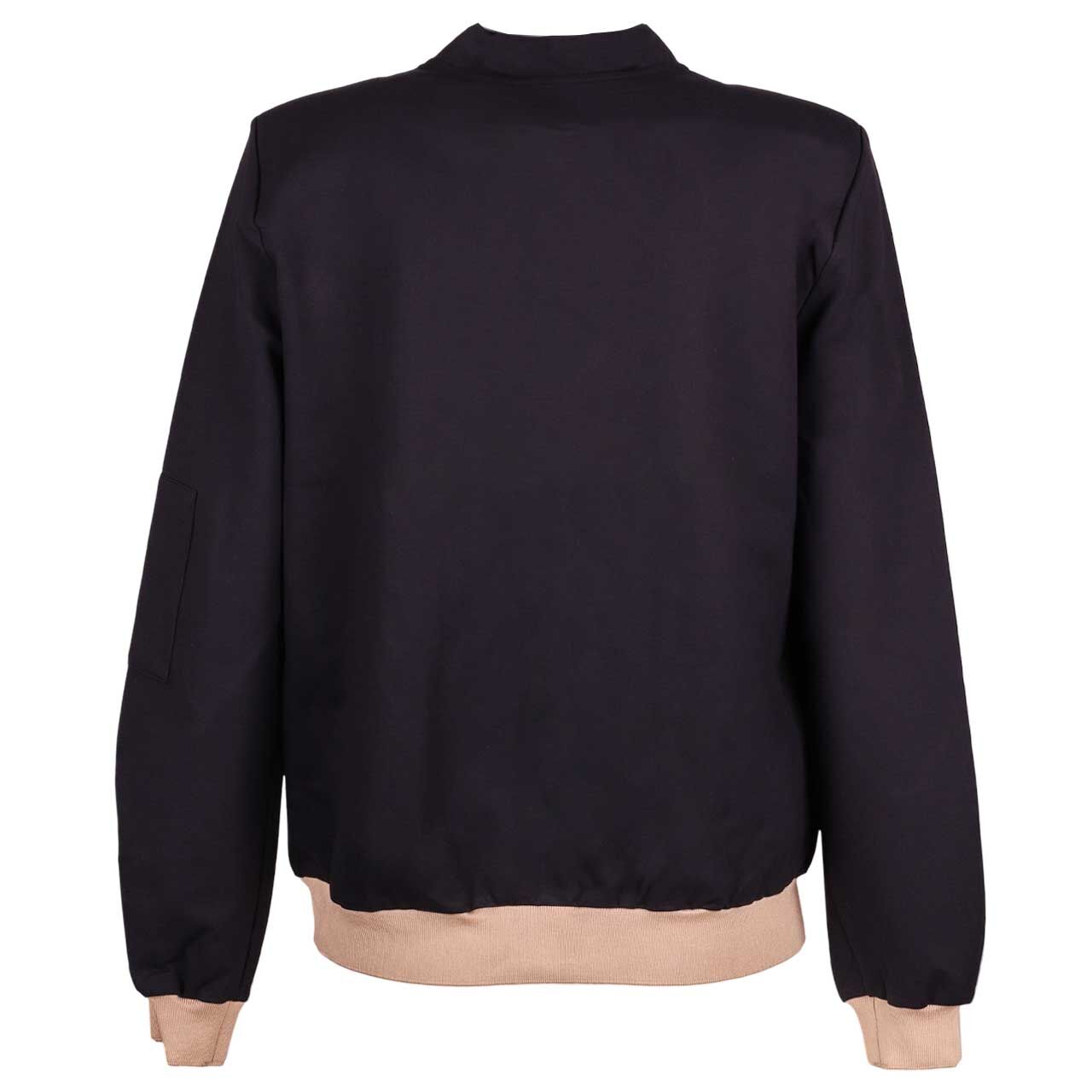 Damen Jacke Blouson von Senoritas ICON in Dunkelblau, Rückansicht