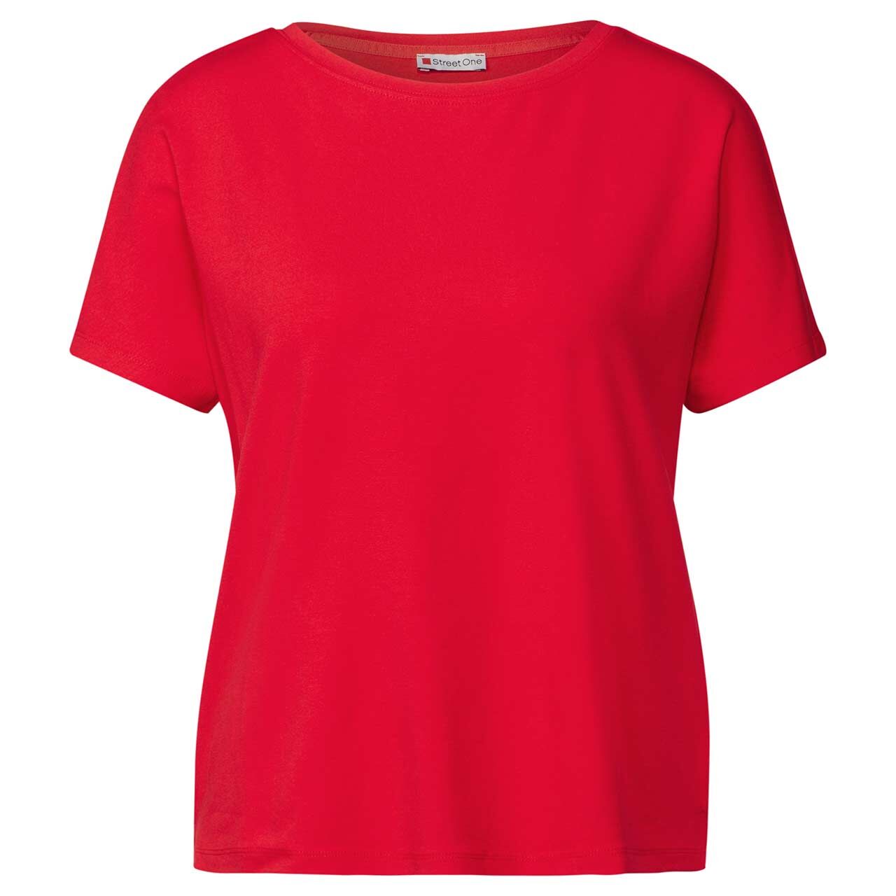 Street One Damen T-Shirt Crista glory red Street One Damen T-Shirt Crista glory red