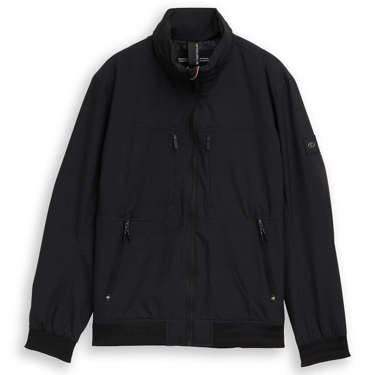 Tom Tailor Herren Jacke Casual Blouson black