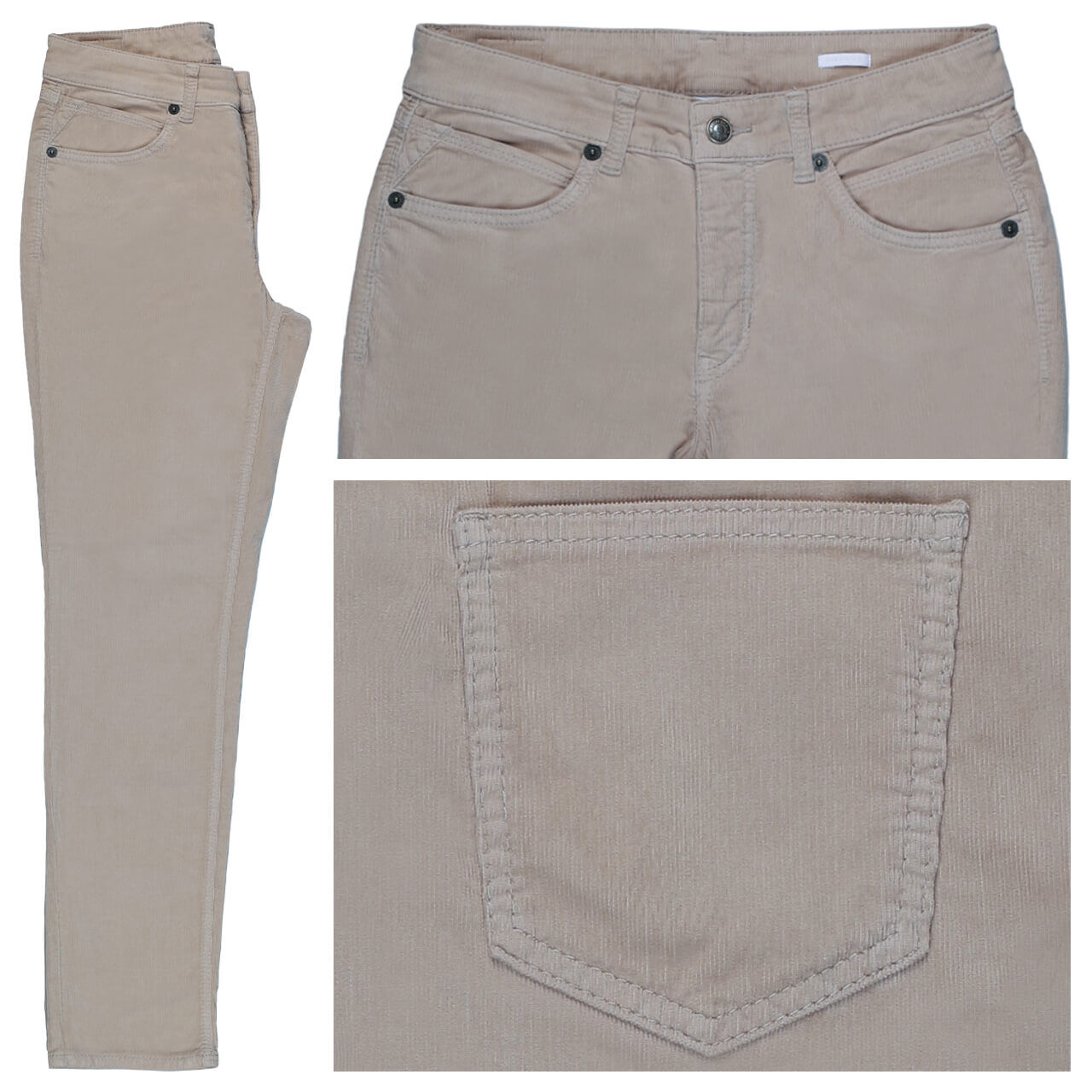 MAC Melanie Cordhose sand beige 