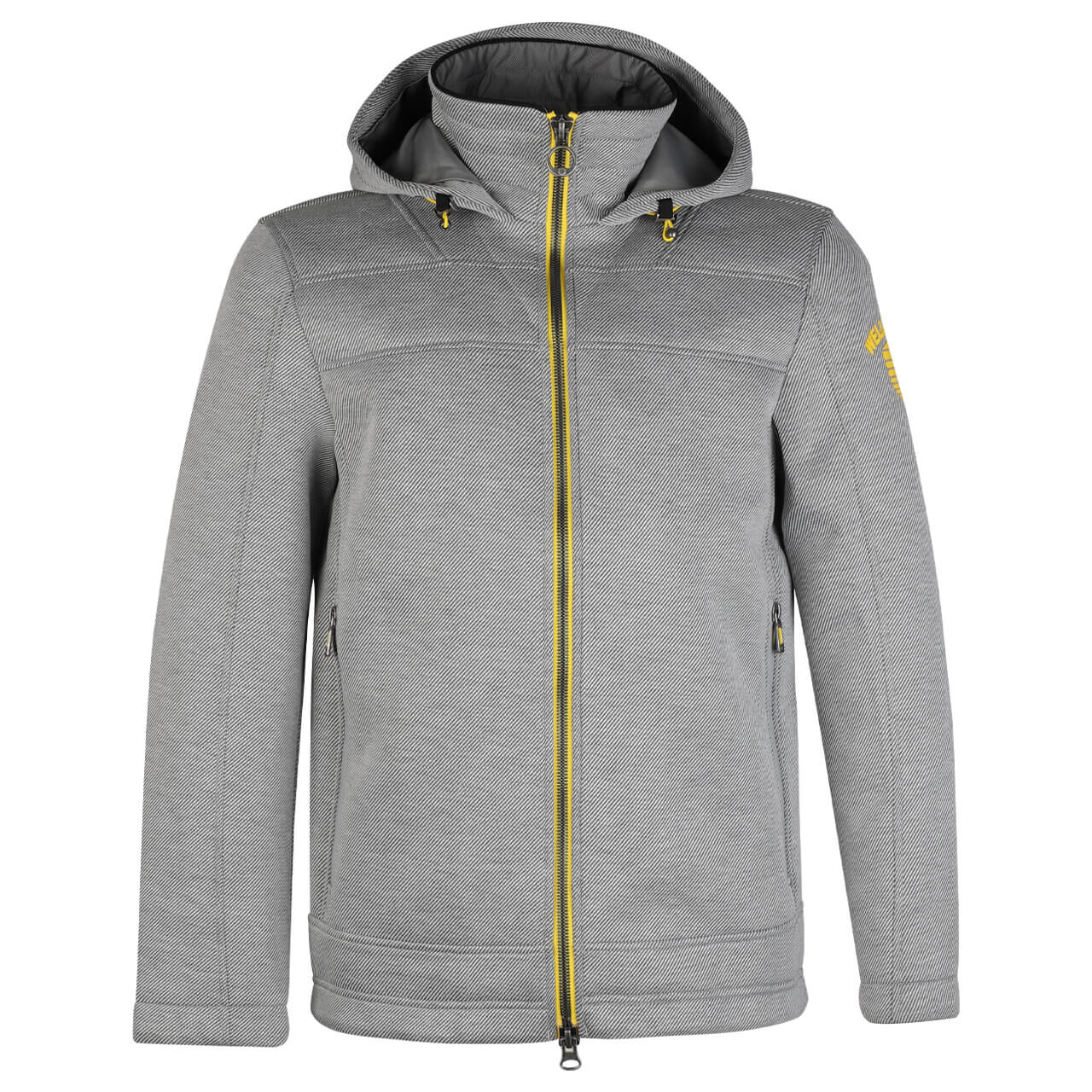 Wellensteyn Florida Men Herren Jacke lightgreymelange/yellow Wellensteyn Florida Men Herren Jacke lightgreymelange/yellow