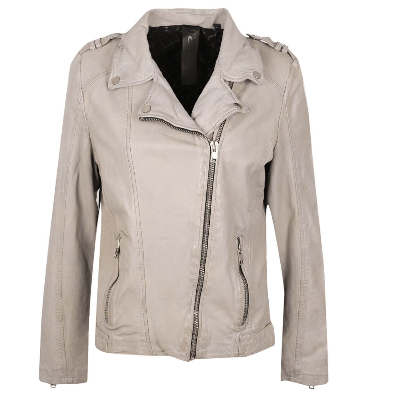 Mauritius Damen Lederjacke Narin light grey Mauritius Damen Lederjacke Narin light grey