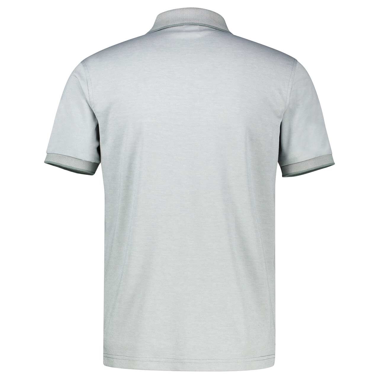 Herren Poloshirt von Lerros in Hellgrau, Rückansicht