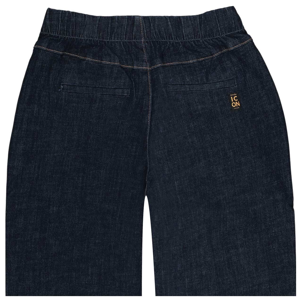 Damen 7/8 Jeans Heartbreaker von Senoritas ICON in Dunkelblau, detaillierte Rückansicht