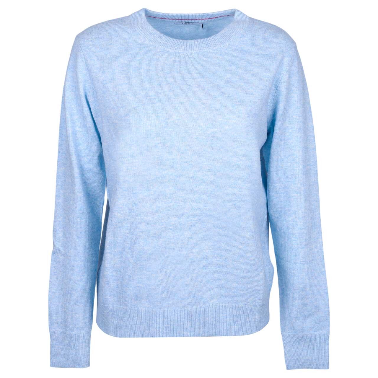 Cecil Damen Pullover Cosy Roundneck cosmopolitan blue melange