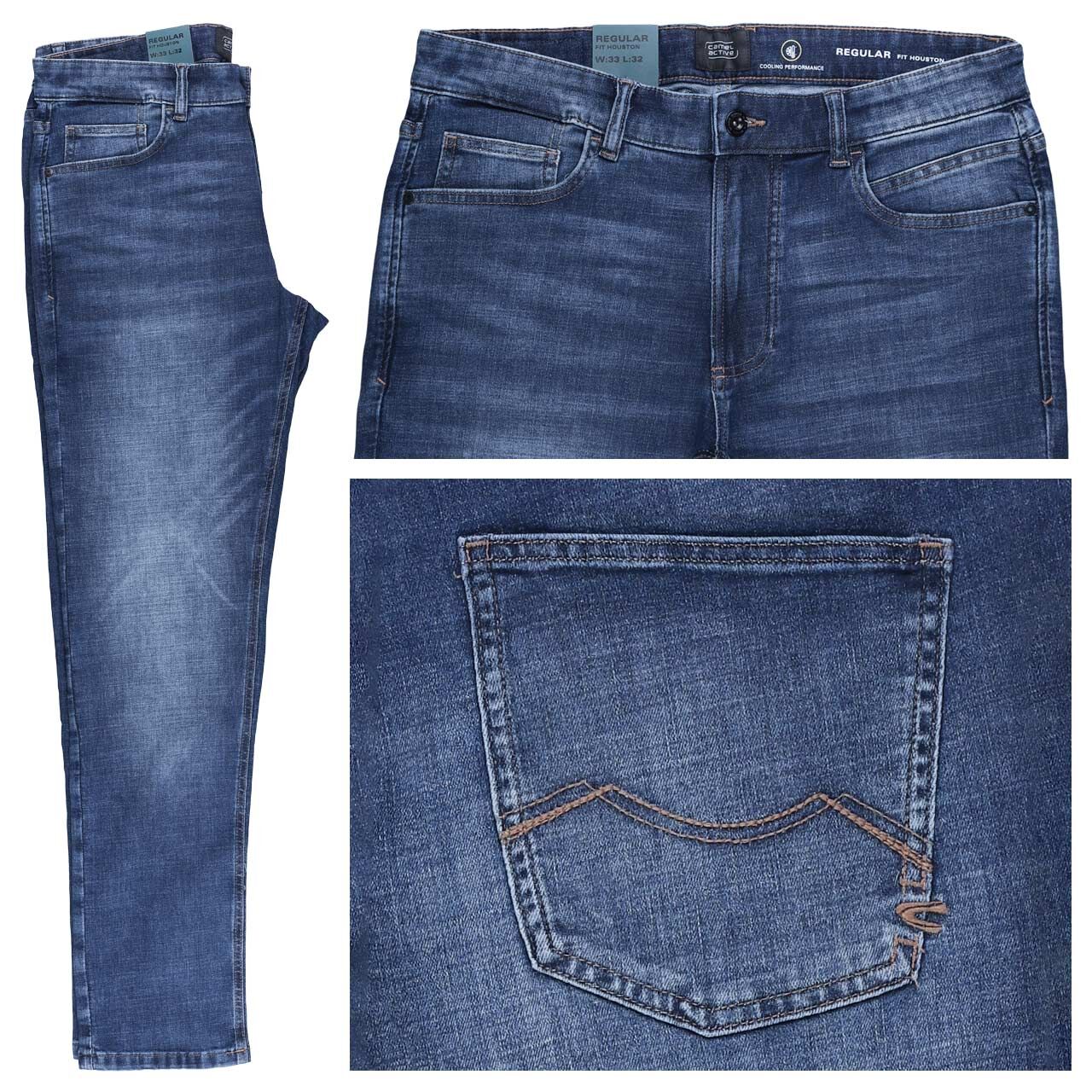 Camel active Houston fleXXX Jeans indigo blue