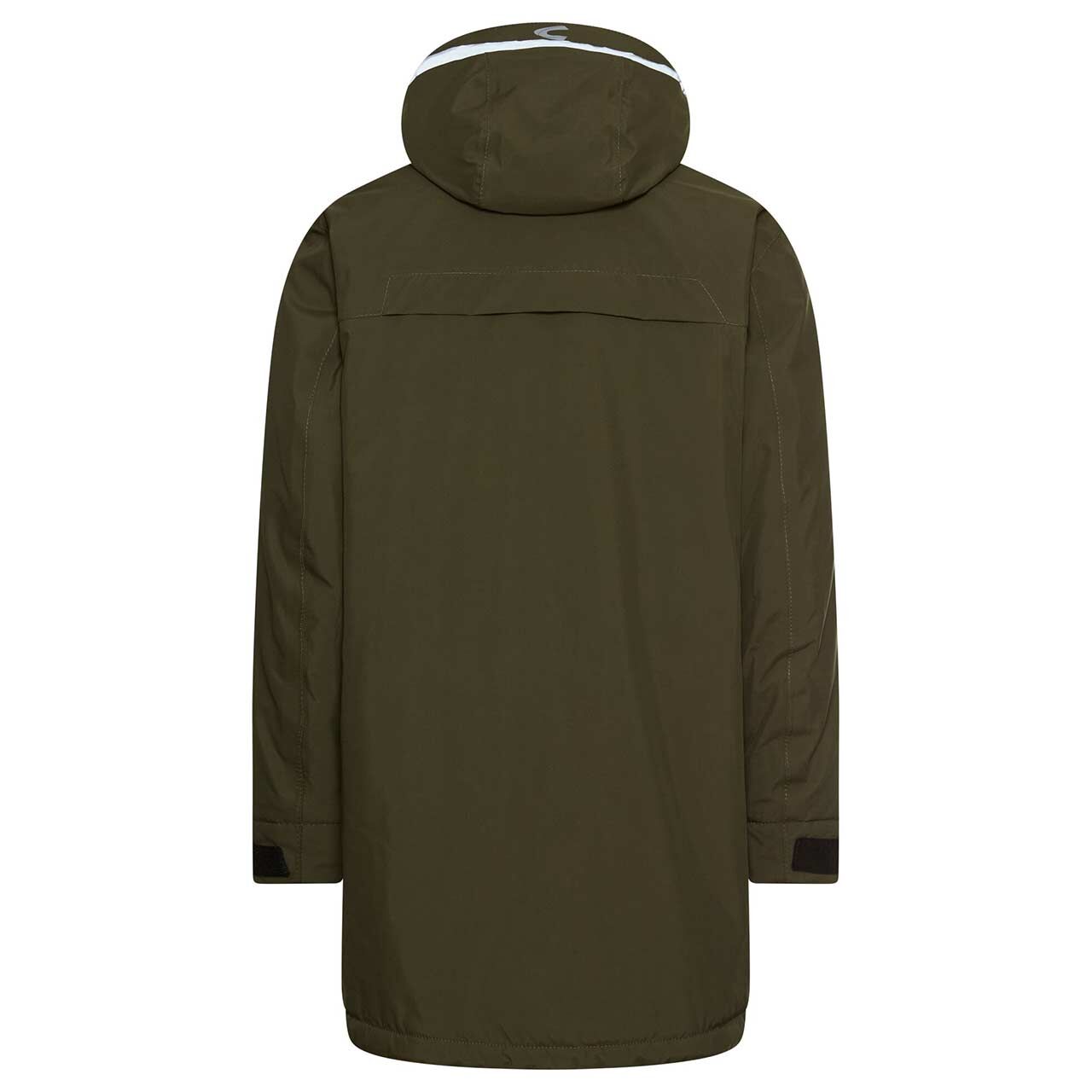 Herren Parka von Camel active in Dunkelgrün, Rückansicht