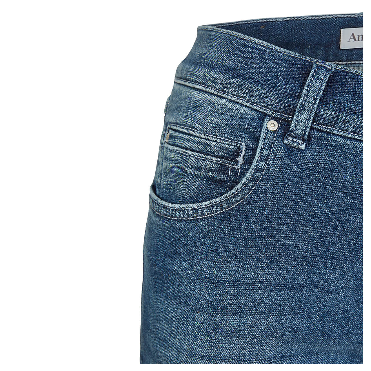 angels-jeans-cici-old-washed-used-blue-detail2 Angels Jeans Cici für Damen in Mittelblau angewaschen, FarbNr.: 3358