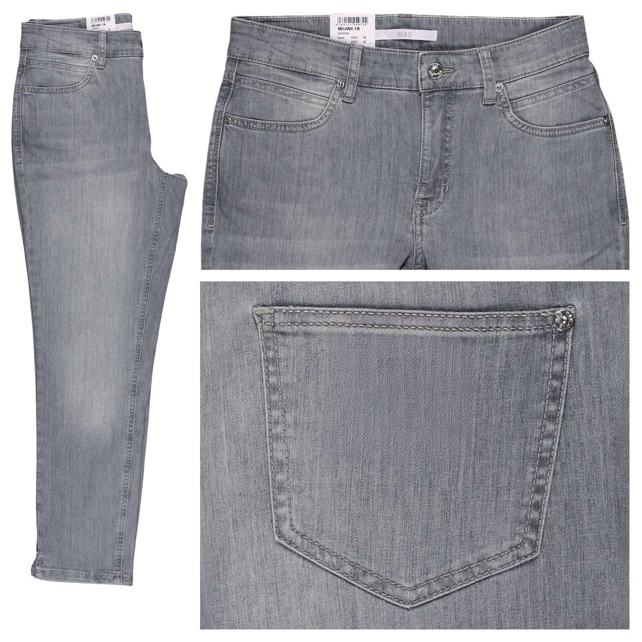 MAC Melanie 7/8 Jeans grey comercial wash summer