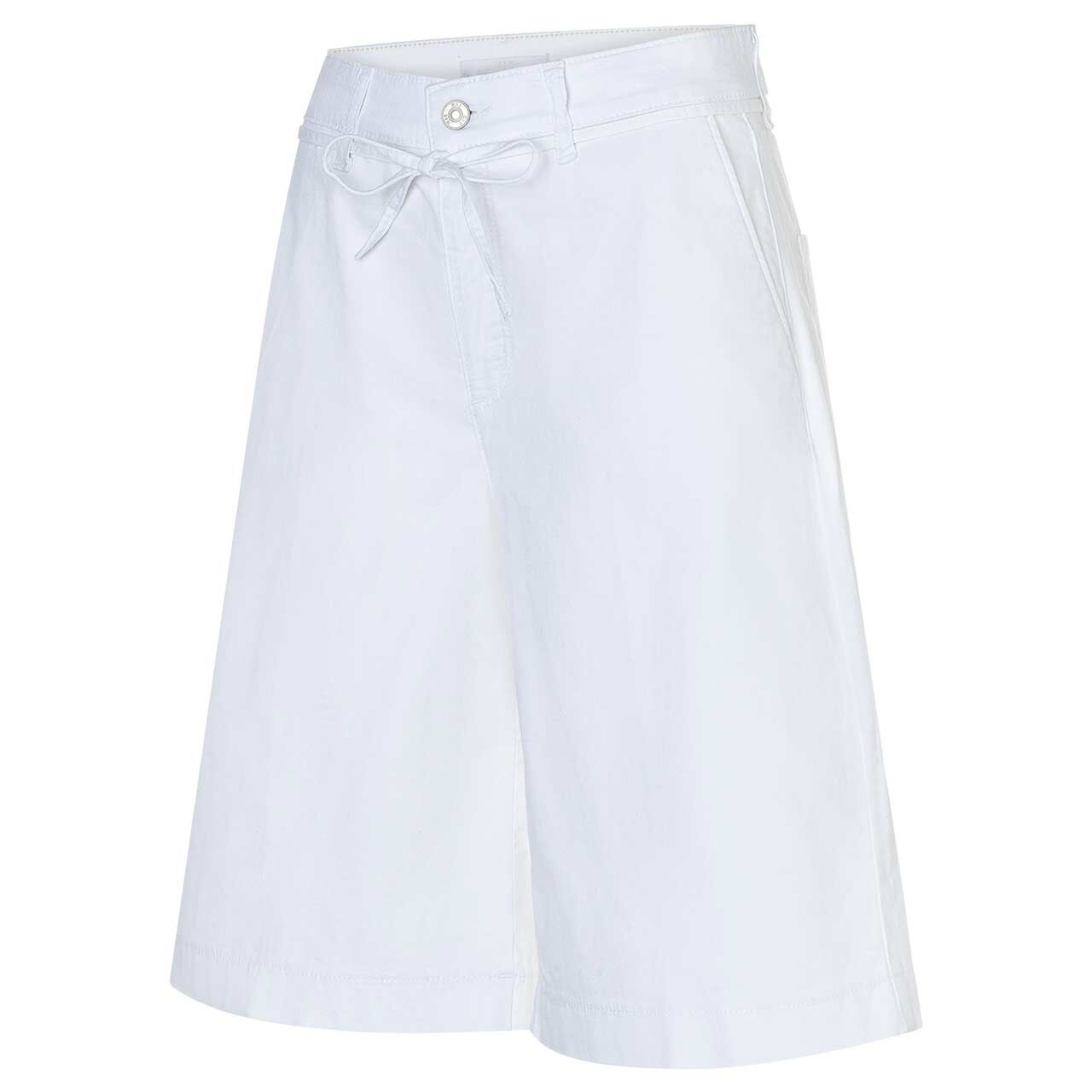 MAC Wendy Jeans Bermuda white denim