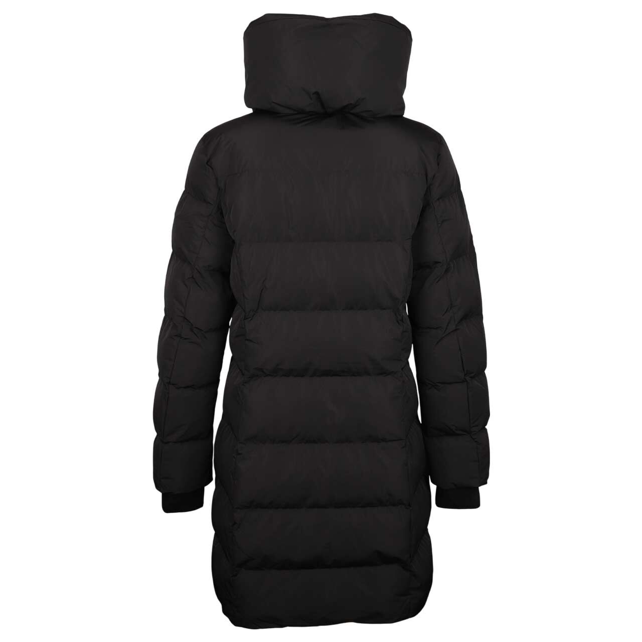 Damen Jacke Feenstaub Long von Wellensteyn in Schwarz, Rückansicht