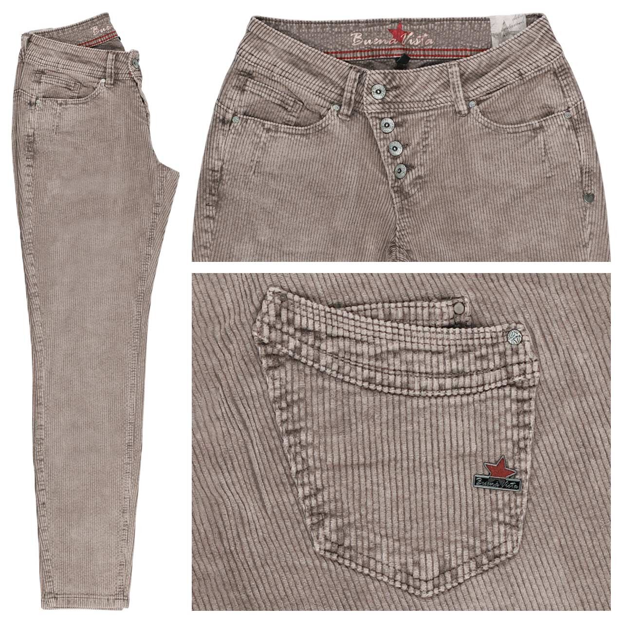 Buena Vista Malibu Cropped Corduroy Ankle Cordhose vintage beige Buena Vista Malibu Cropped Corduroy Ankle Cordhose vintage beige