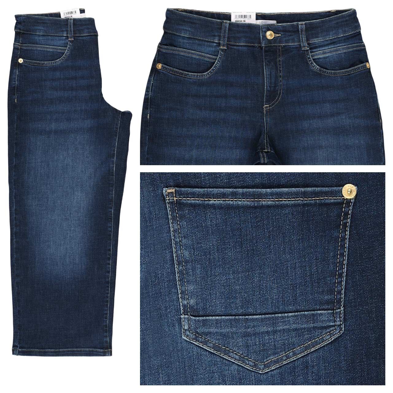 MAC Gracia 7/8 Jeans new basic wash