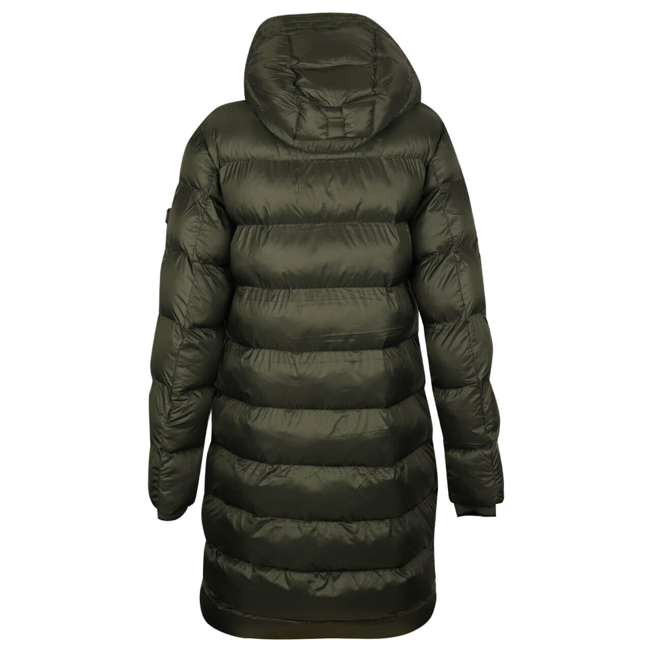 Damen Jacke Goldmine Extra Long von Wellensteyn in Dunkelgrün, Rückansicht