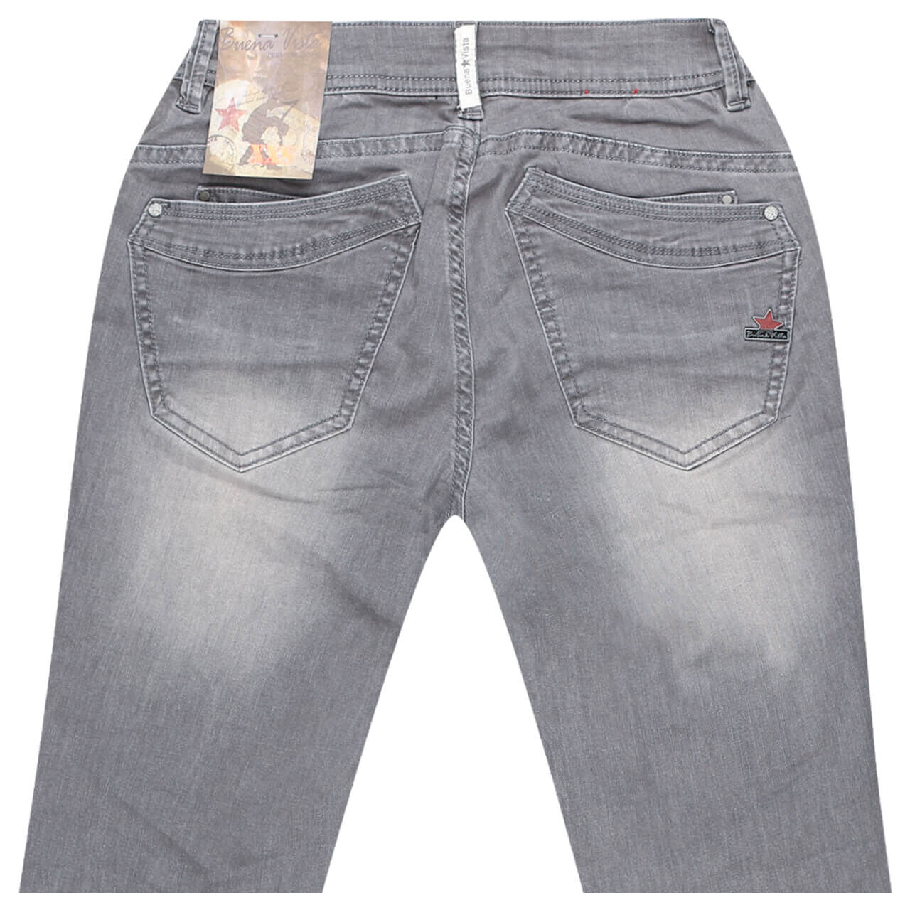Buena Vista Jeans Malibu C Stretch Denim light grey