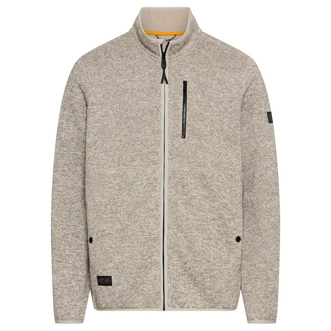 Camel active Herren Fleecejacke oatmeal melange Camel active Herren Fleecejacke oatmeal melange