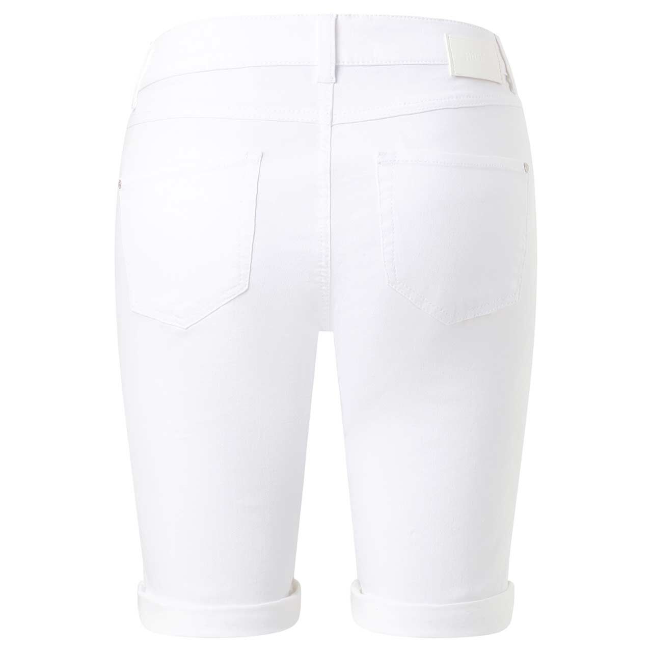 Damen Jeans Bermuda TU von Angels in Weiß, weitere Rückansicht