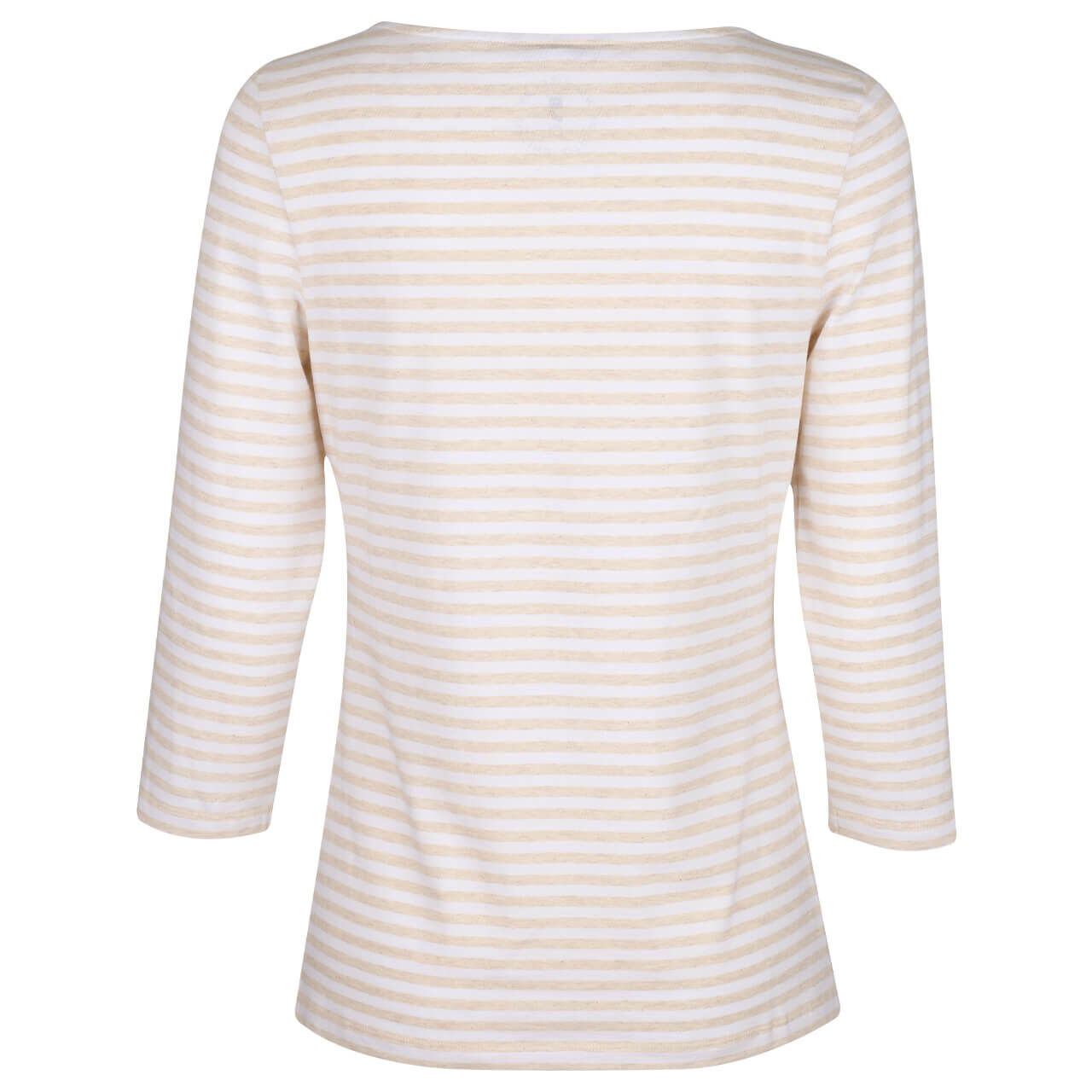 Comma Damen 3/4 Arm Shirt cream stripes