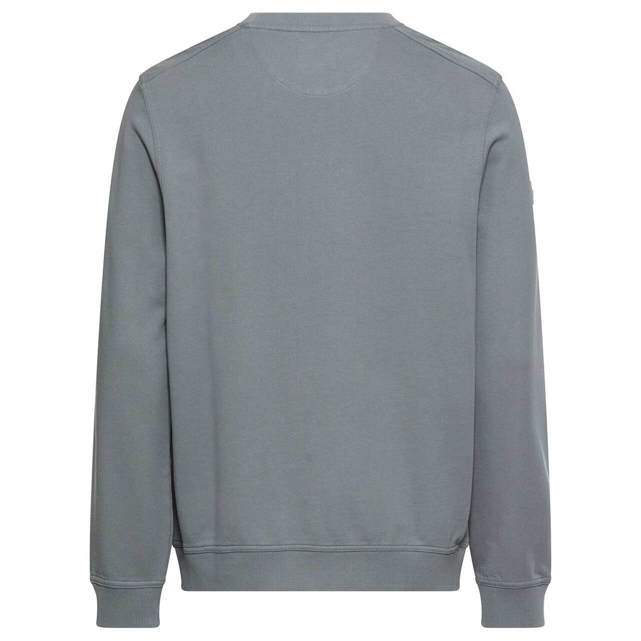 Herren Sweatshirt von Camel active in Blau-Grau, Rückansicht