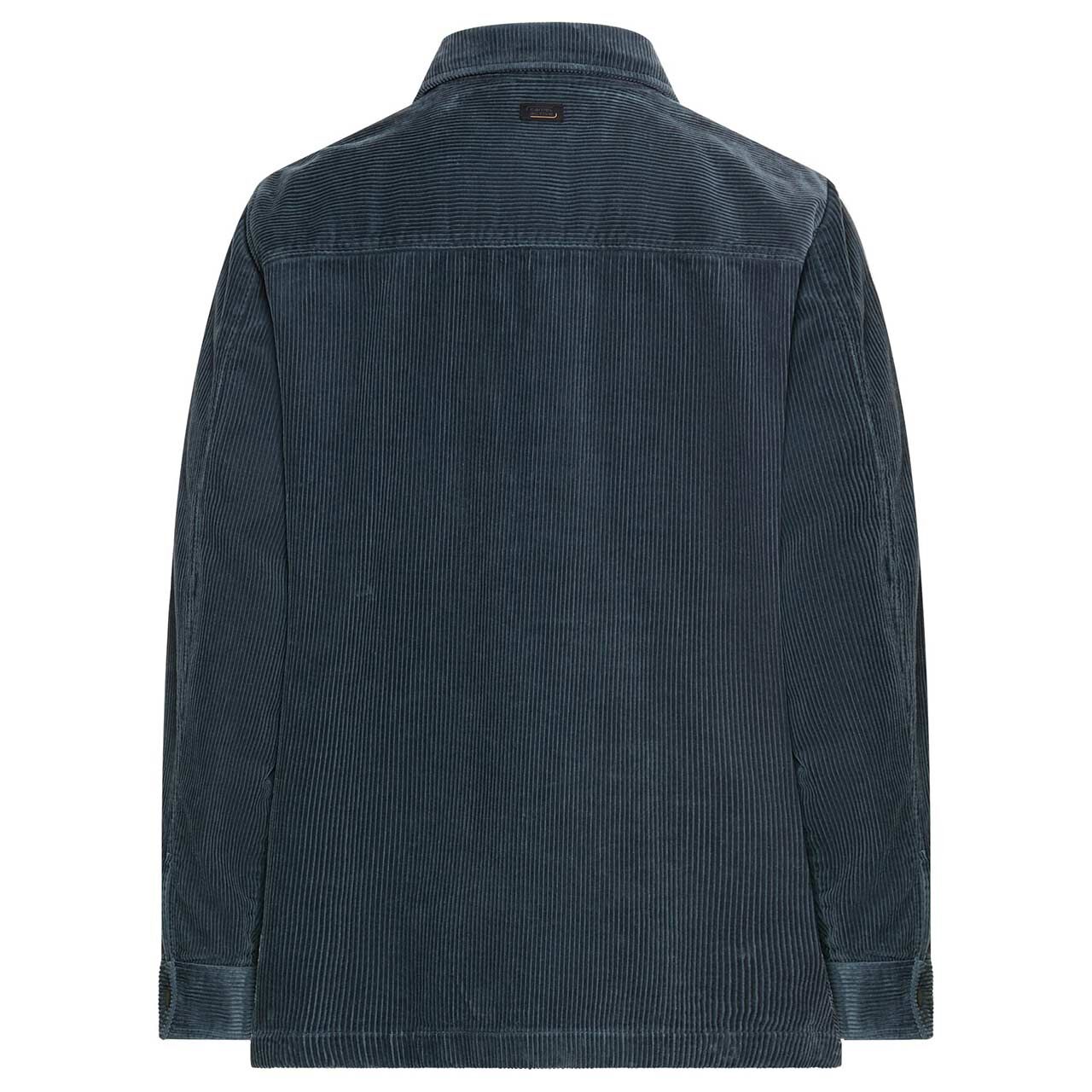 Herren Cord Hemdjacke von Camel active in Blau, Rückansicht