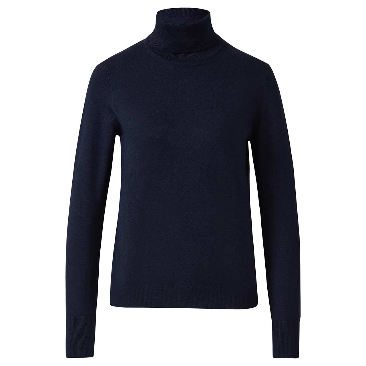 s.Oliver Damen Rollkragen Pullover navy