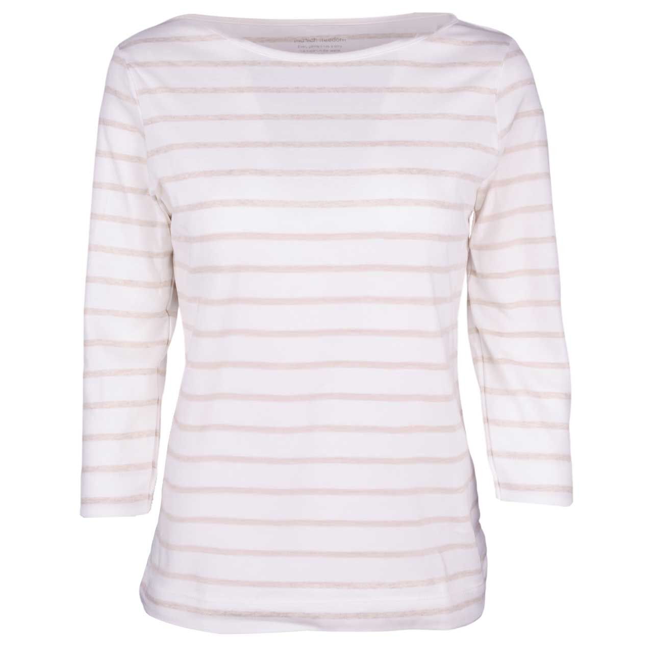 Munich Freedom Damen 3/4 Arm Shirt offwhite/beige Munich Freedom Damen 3/4 Arm Shirt offwhite/beige