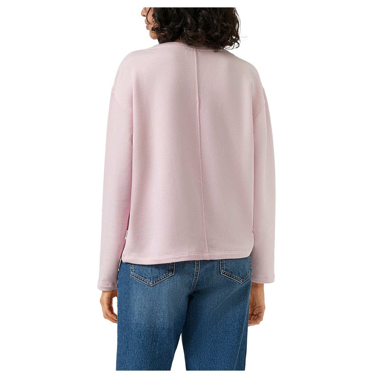 s.Oliver Damen Pullover in Rosa, Rückansicht am Model
