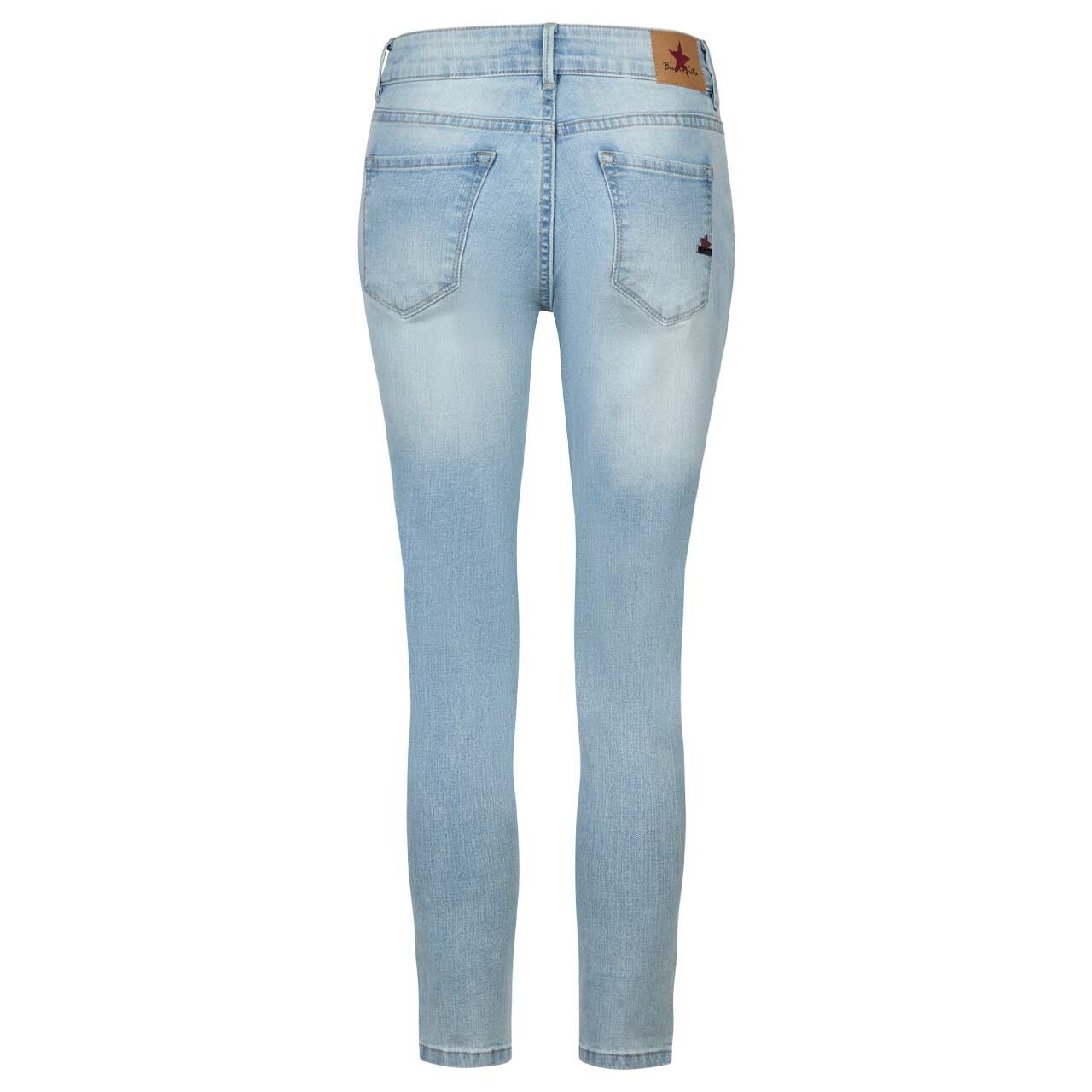Buena Vista Italy V 7/8 Stretch Denim Jeans bleach denim blue