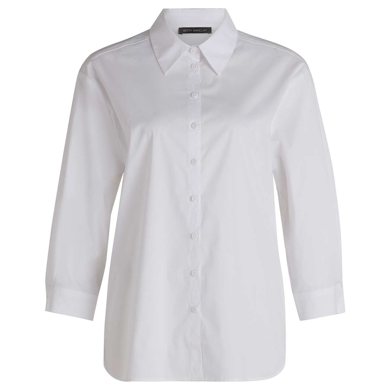 Betty Barclay Damen 3/4 Arm Bluse white