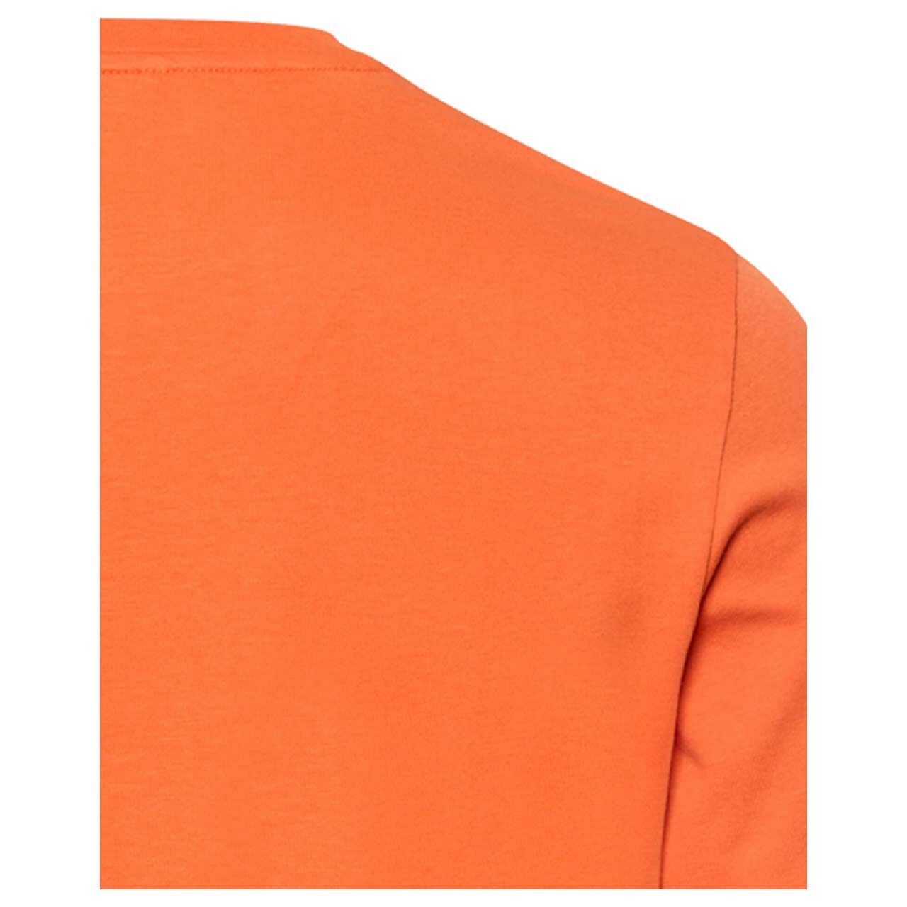 Herren T-Shirt von Camel active in Orange, detaillierte Rückansicht
