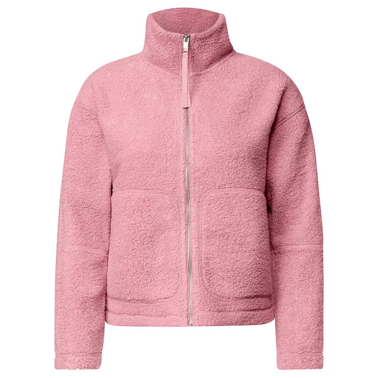 Cecil Damen Teddy Jacke Basic Jacket velvet rose