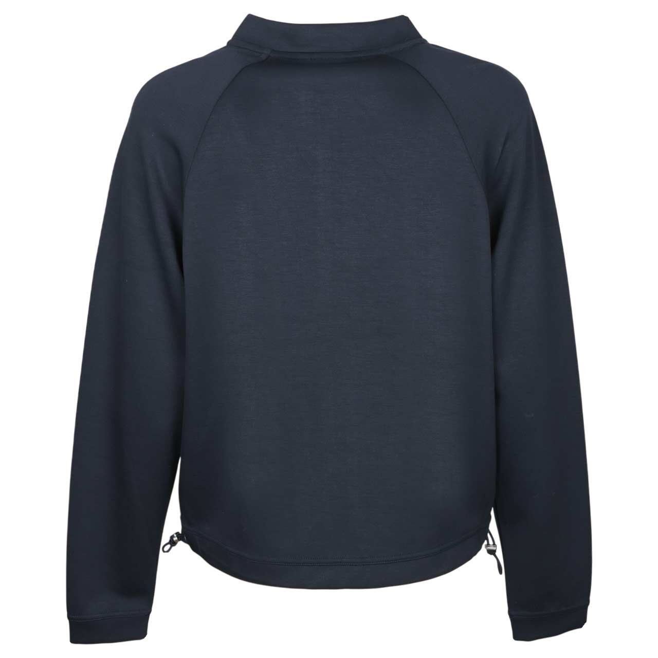 Damen Sweatjacke von Soquesto in Dunkelblau, Rückansicht