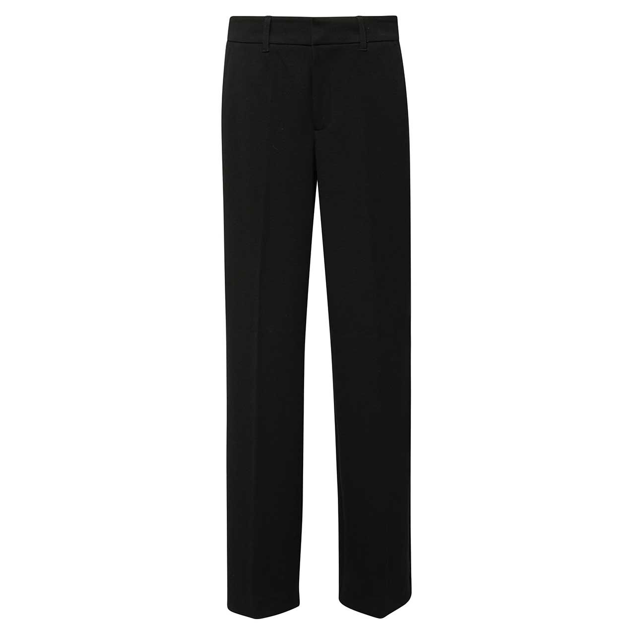 s.Oliver Damen Wideleg Hose black structure