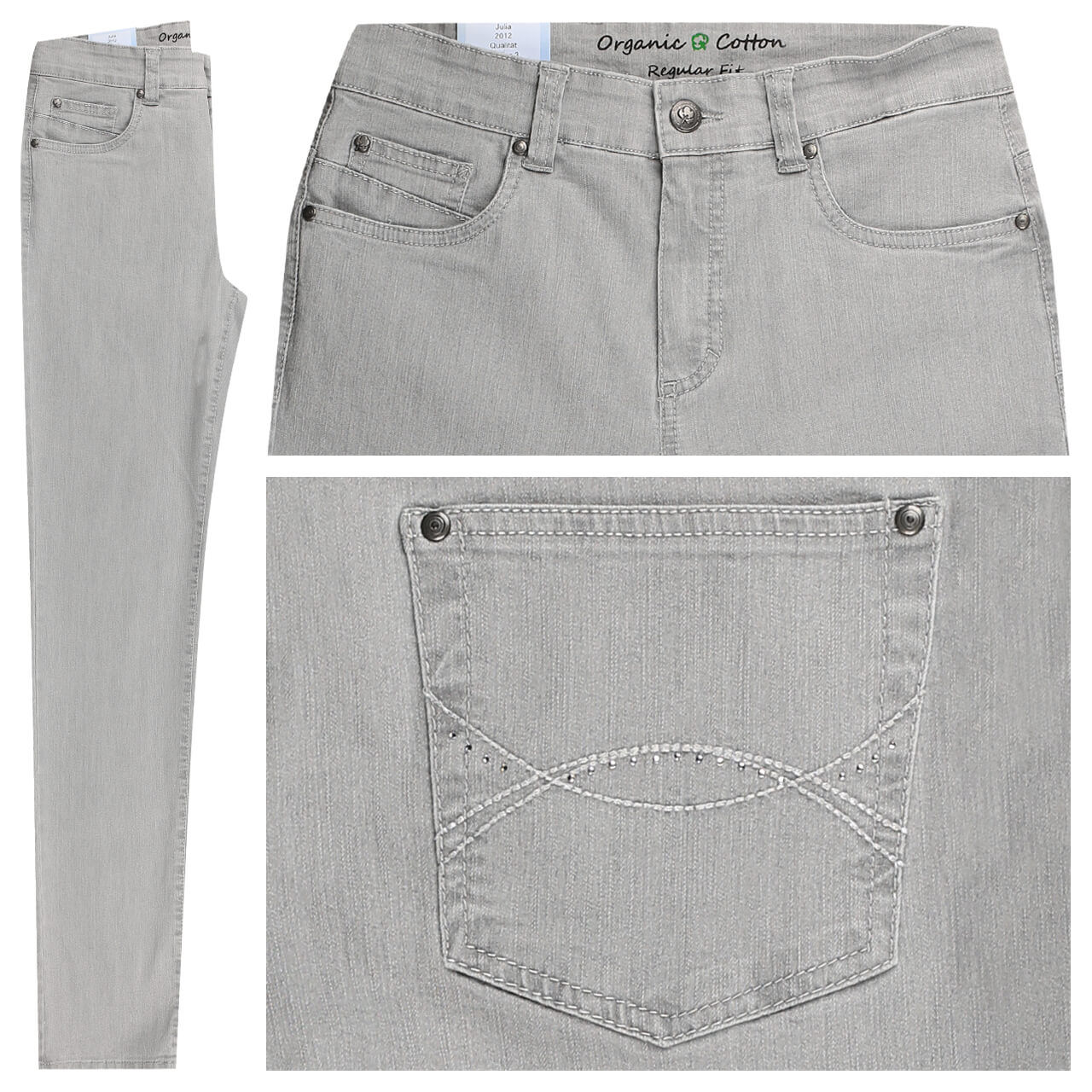 anna-montana-jeans-julia-london-silber-33SXr9H1oubpQmZ Anna Montana Jeans Julia für Damen in Silber, FarbNr.: 33