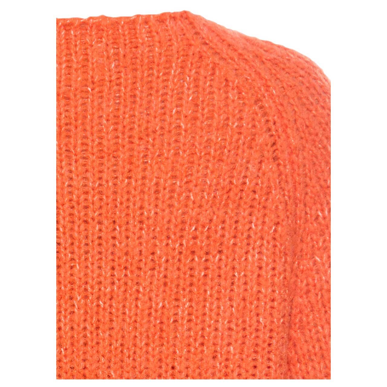 Damen Pullover von Camel active in Orange, detaillierte Rückansicht