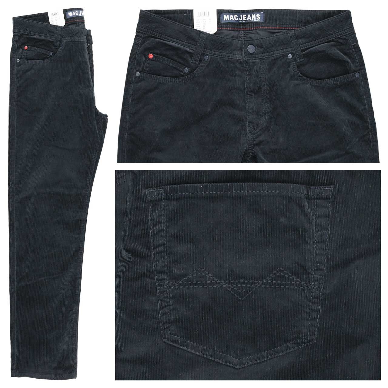 MAC Arne Cordhose midnight blue